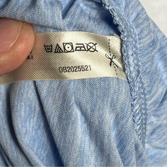 Free People Movement X HATCH NWT Right On Run Layer Maternity Top Blue Medium - Picture 11 of 13